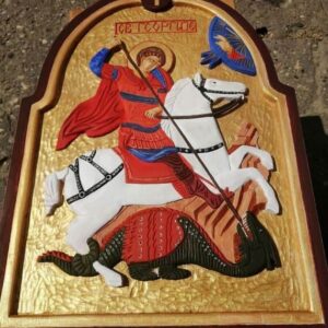 Иконе дуборез по жељи 30х40цм